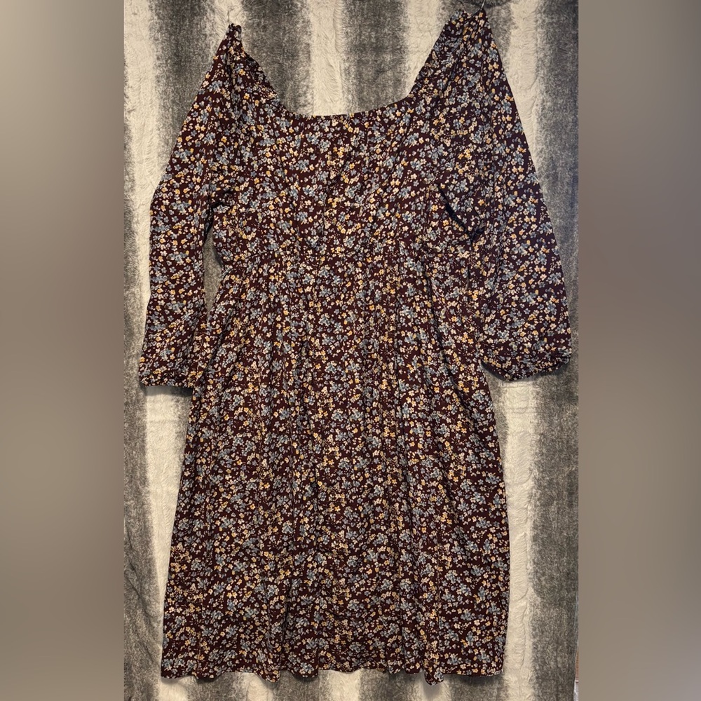 BloomChic Floral Print Maxi Dress size 1X (14-16) - Picture 11 of 16